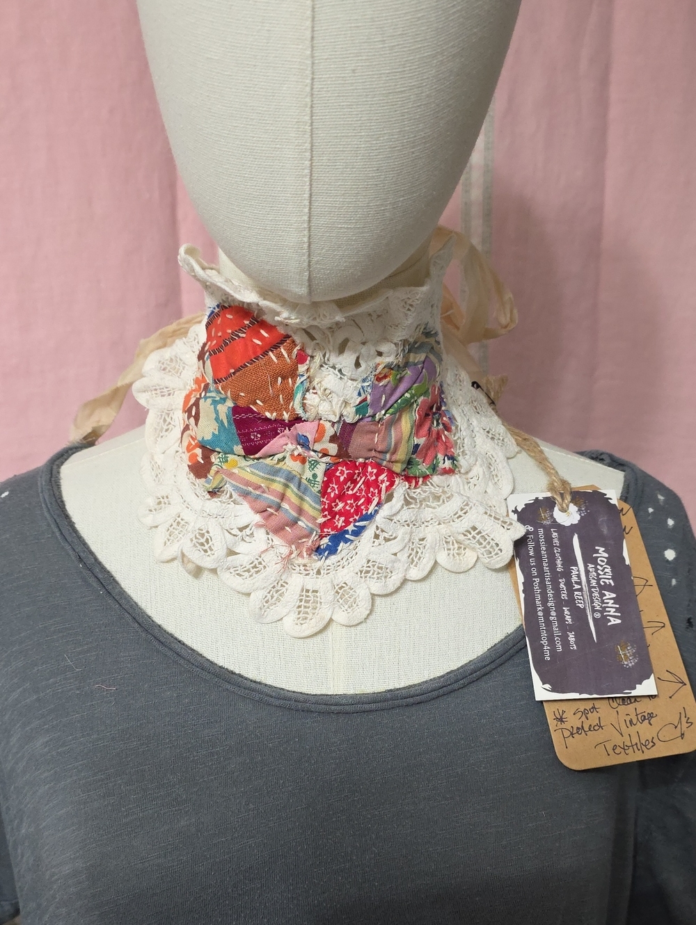 JABOT🩷MOSSIE ANNA ARTISAN DESIGN🩷NWT